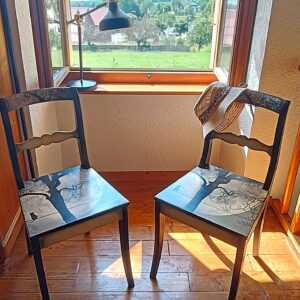2 Chaises LUNE